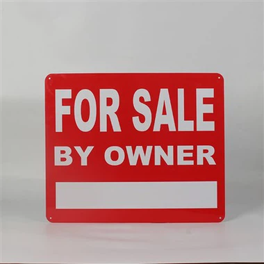 Cartello bifacciale in vendita